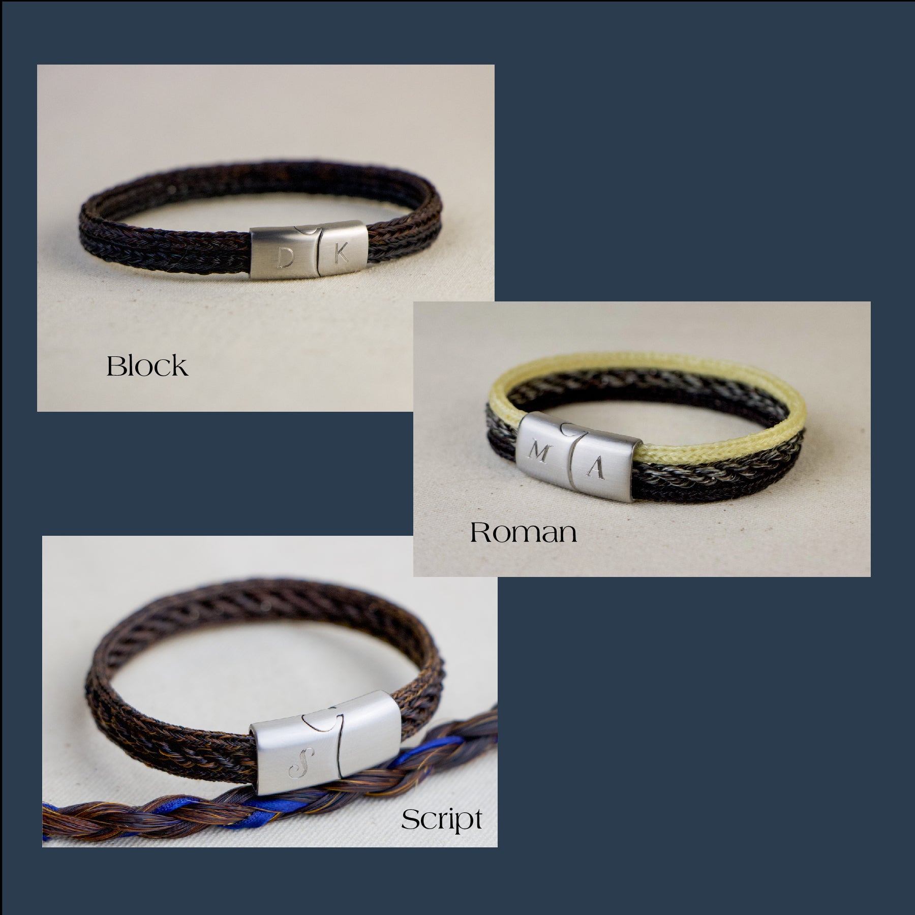 Single Flat Braid Bracelet – Jennifer Metesh Studios