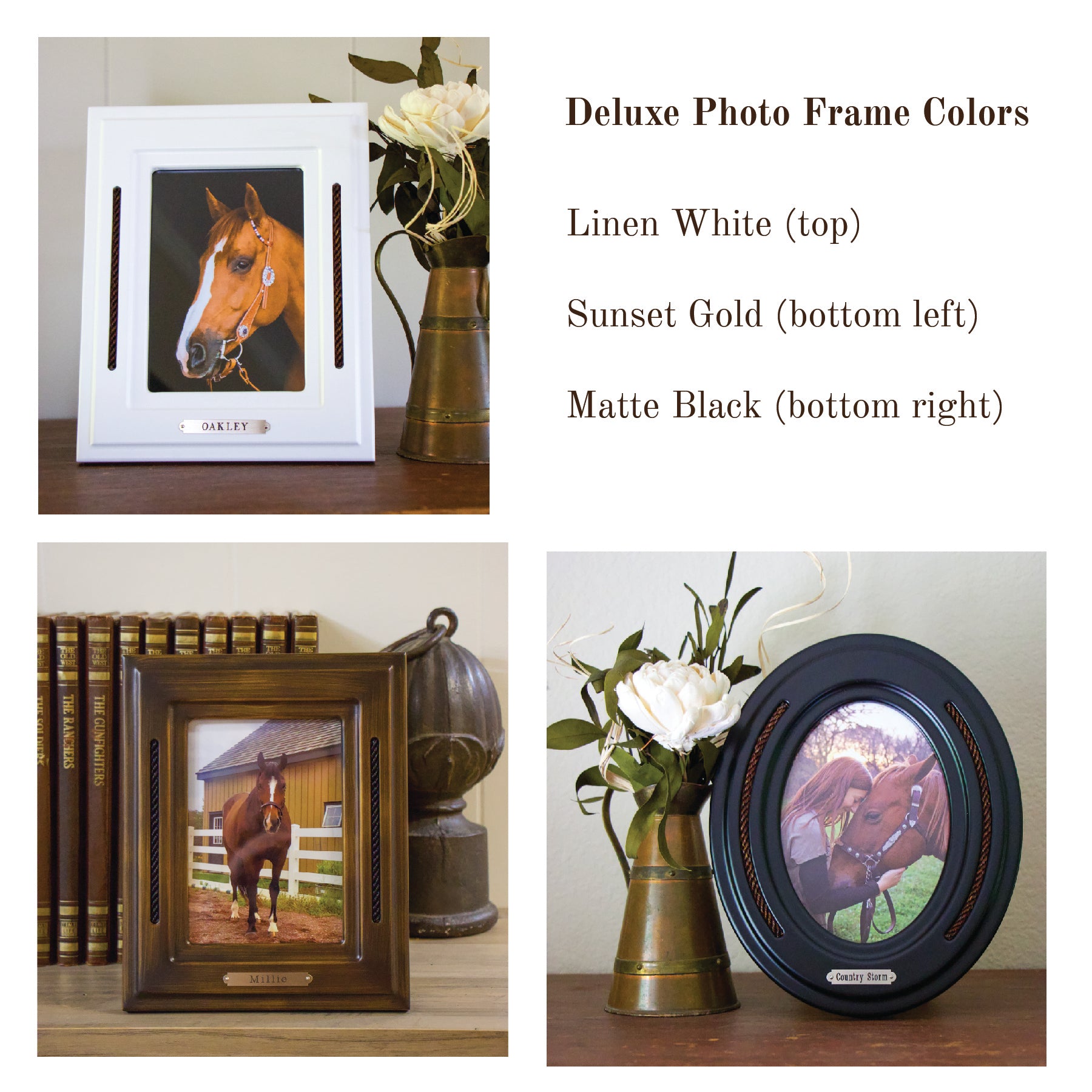 Deluxe Portrait Horsehair Frame