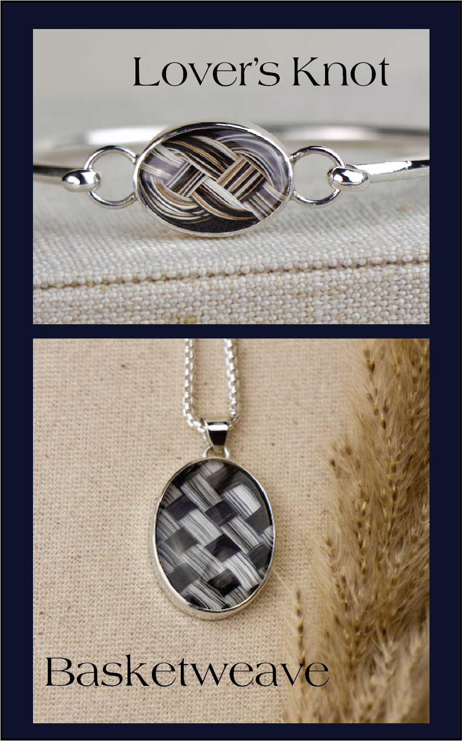 Fur Oval Pendant