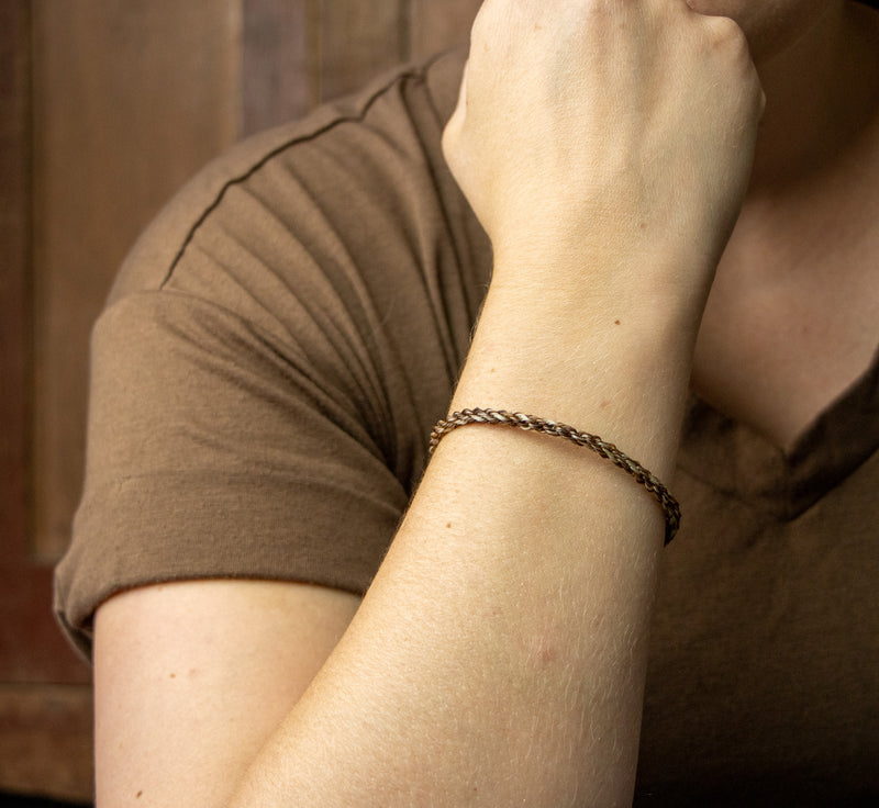 Single Round Braid Bracelet