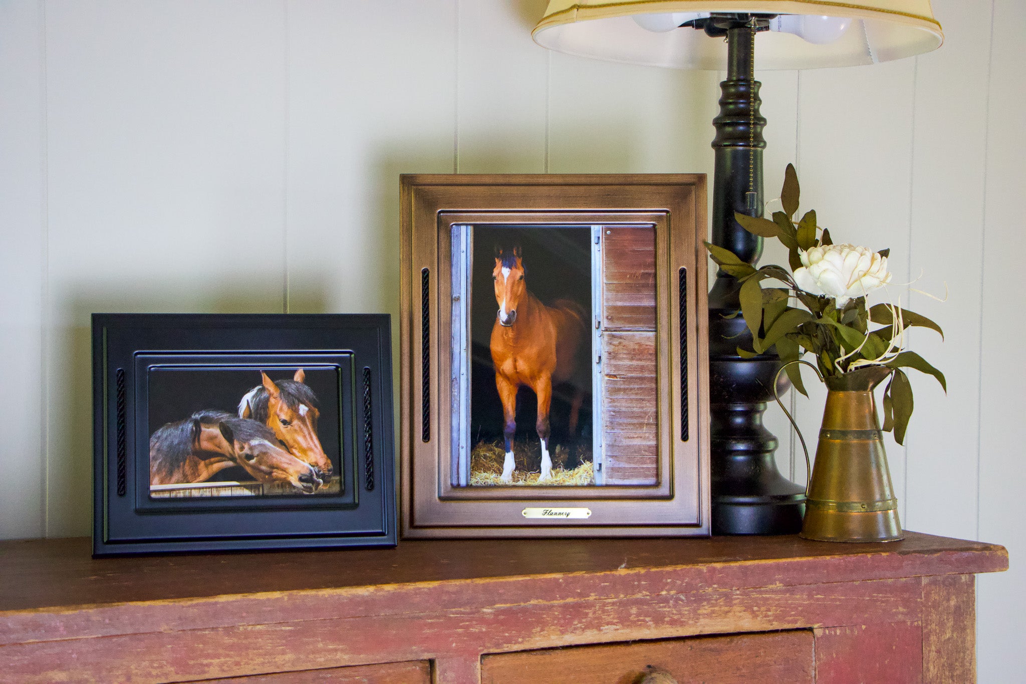 Deluxe Landscape Horsehair Frame