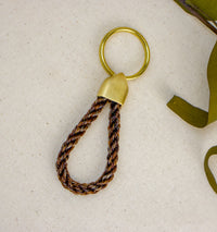 Horsehair Loop Keychain