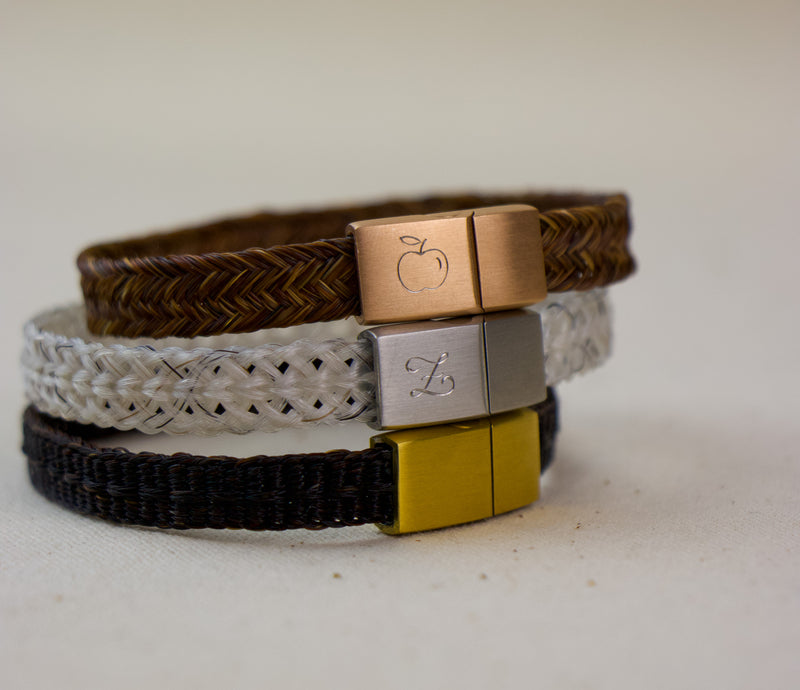 Single Flat Braid Bracelet