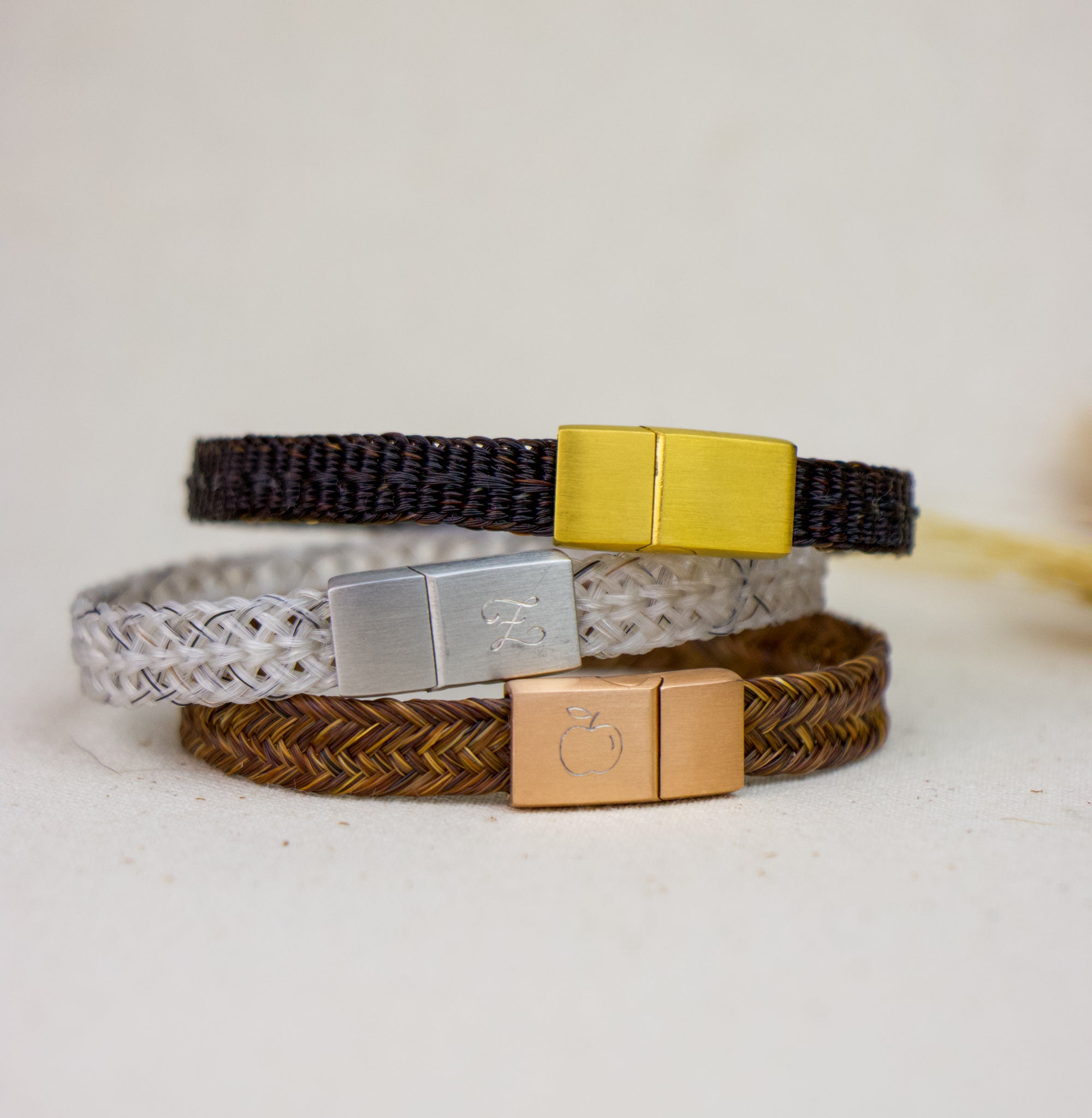 Single Flat Braid Bracelet – Jennifer Metesh Studios