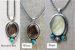 Oxidized Sterling Silver Chain