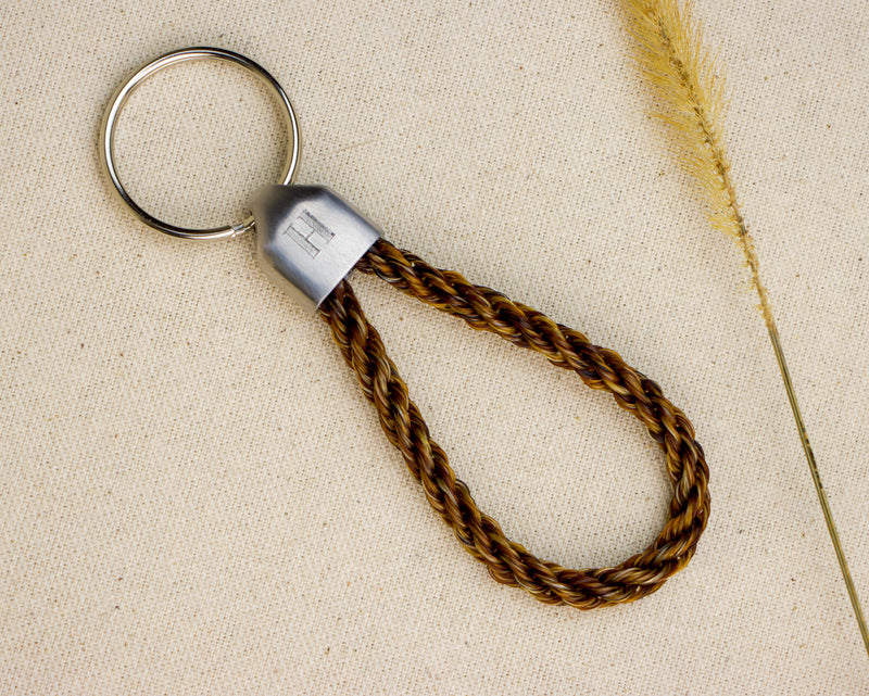 Horsehair Loop Keychain
