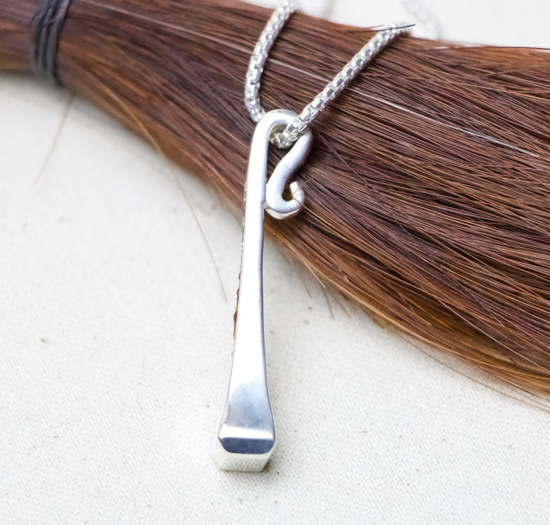 Horseshoe Nail Necklace