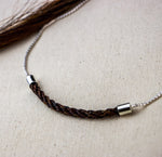 Center Braid Necklace