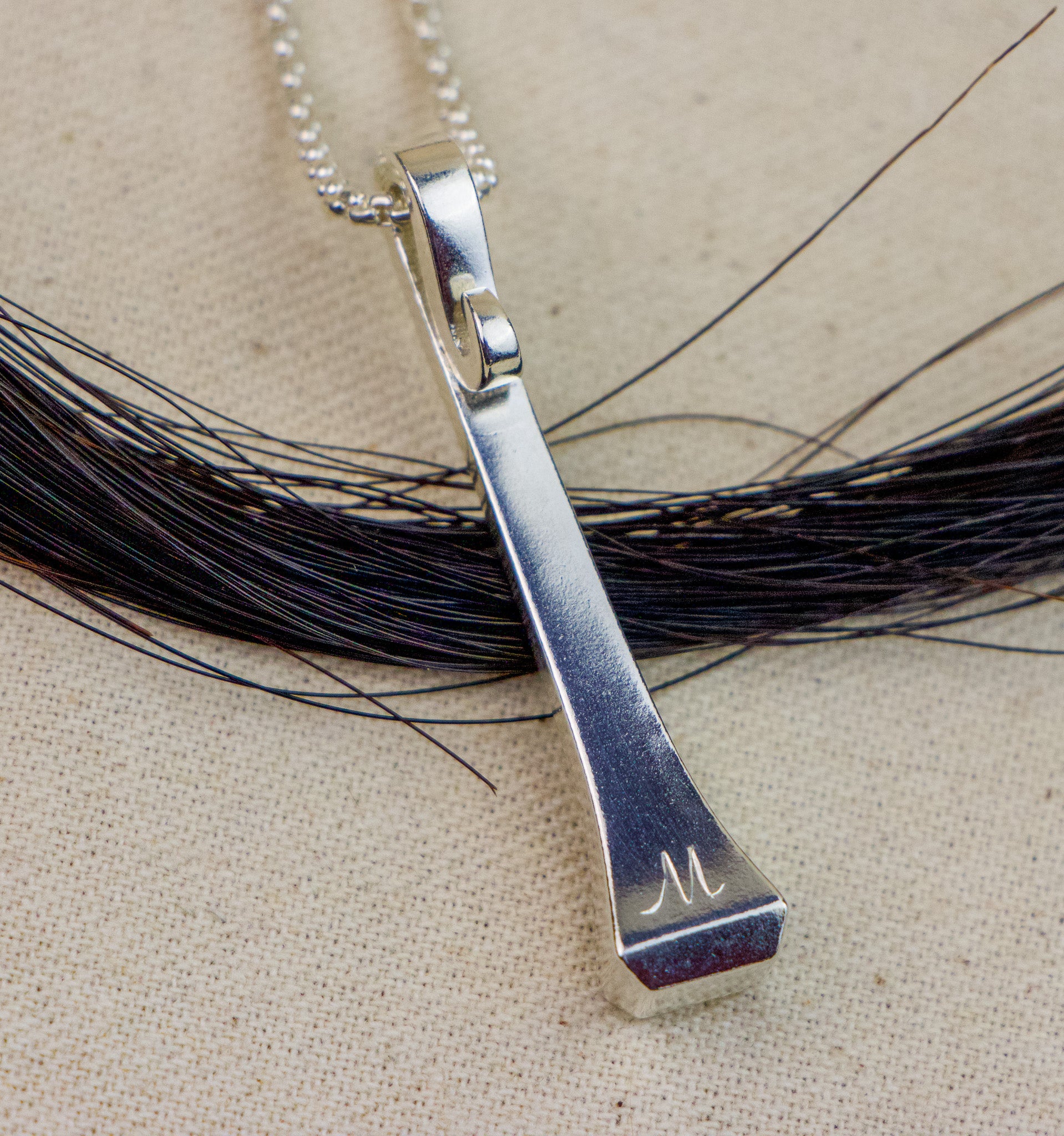 Horseshoe Nail Necklace – Jennifer Metesh Studios