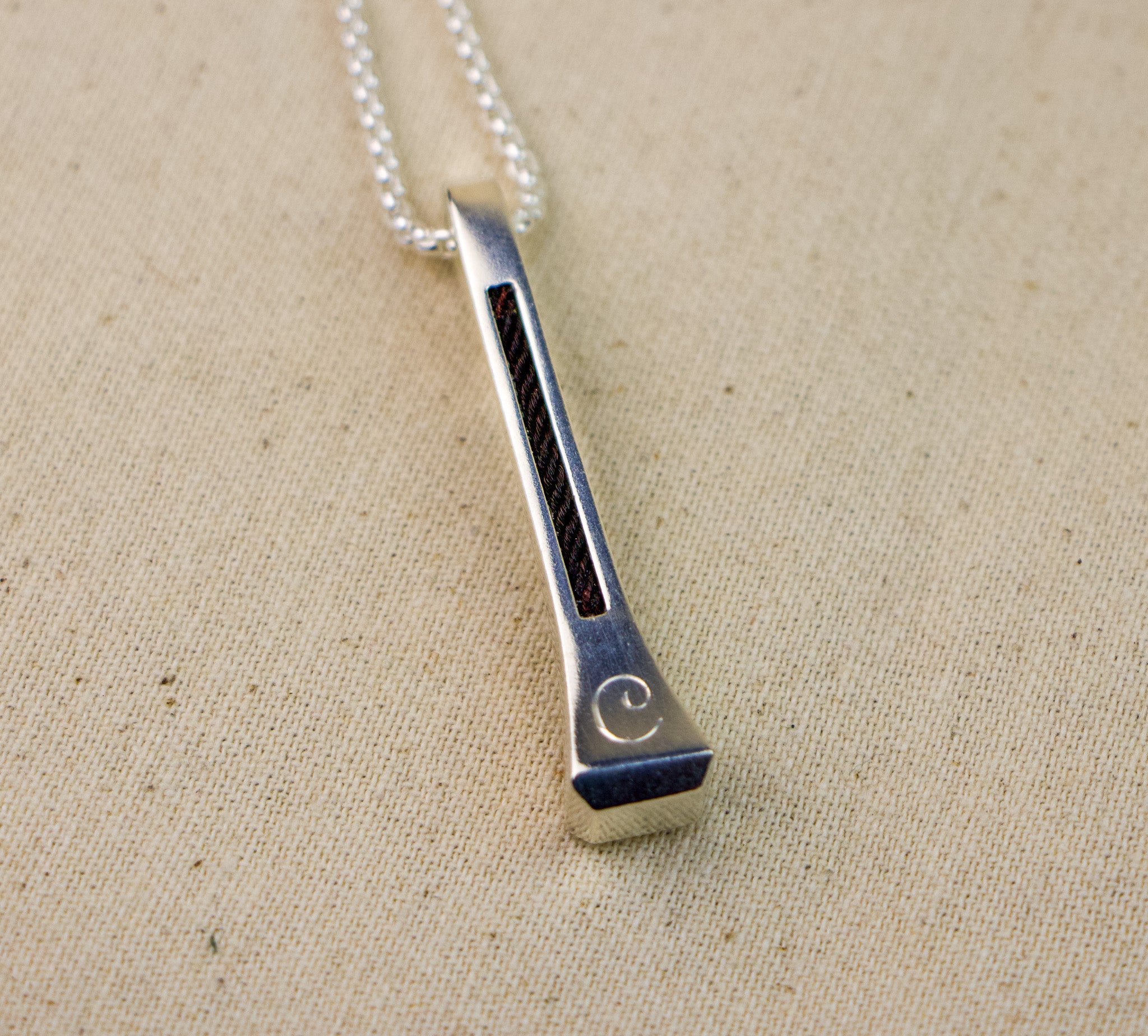 Horseshoe Nail Necklace